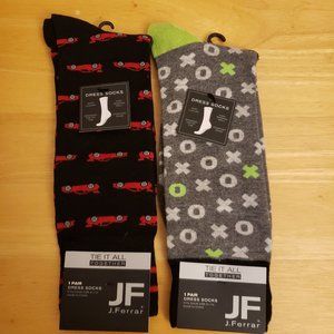 J Ferrar Dress Socks 2 Pairs